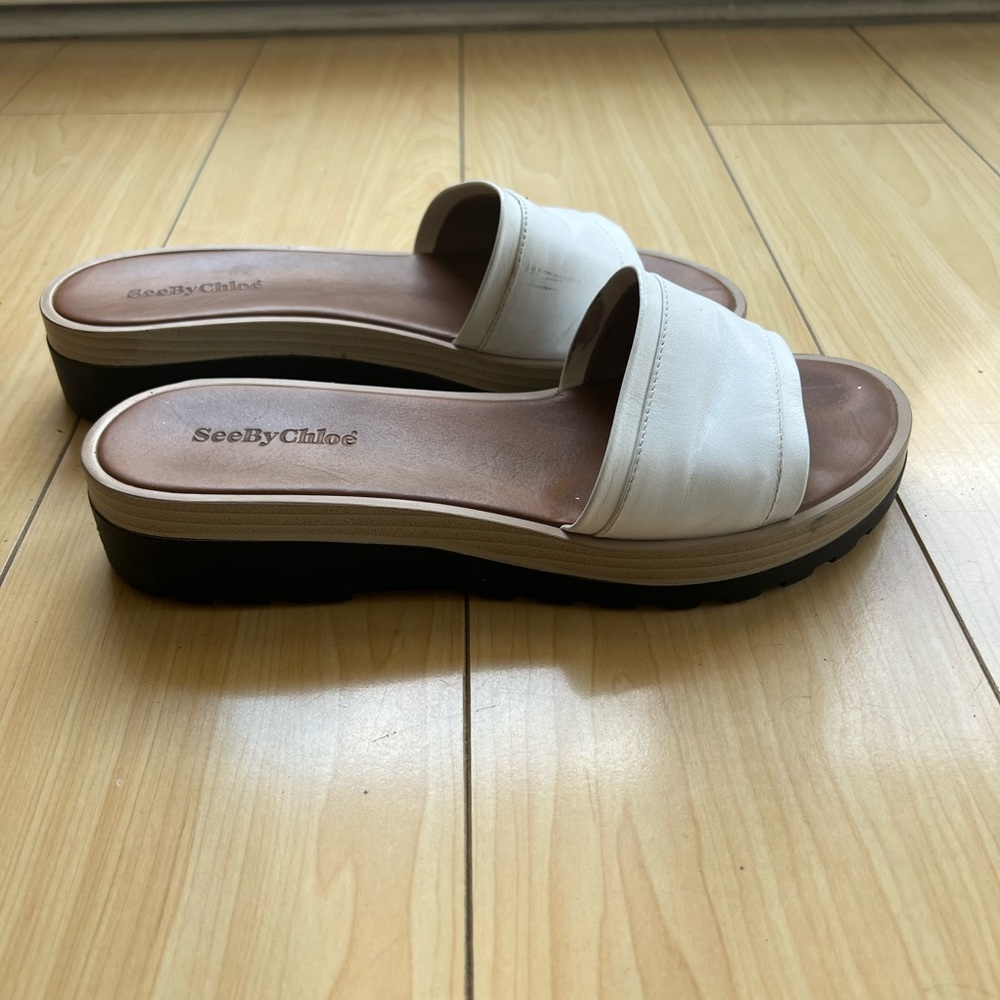 See by Chloe platform sandals